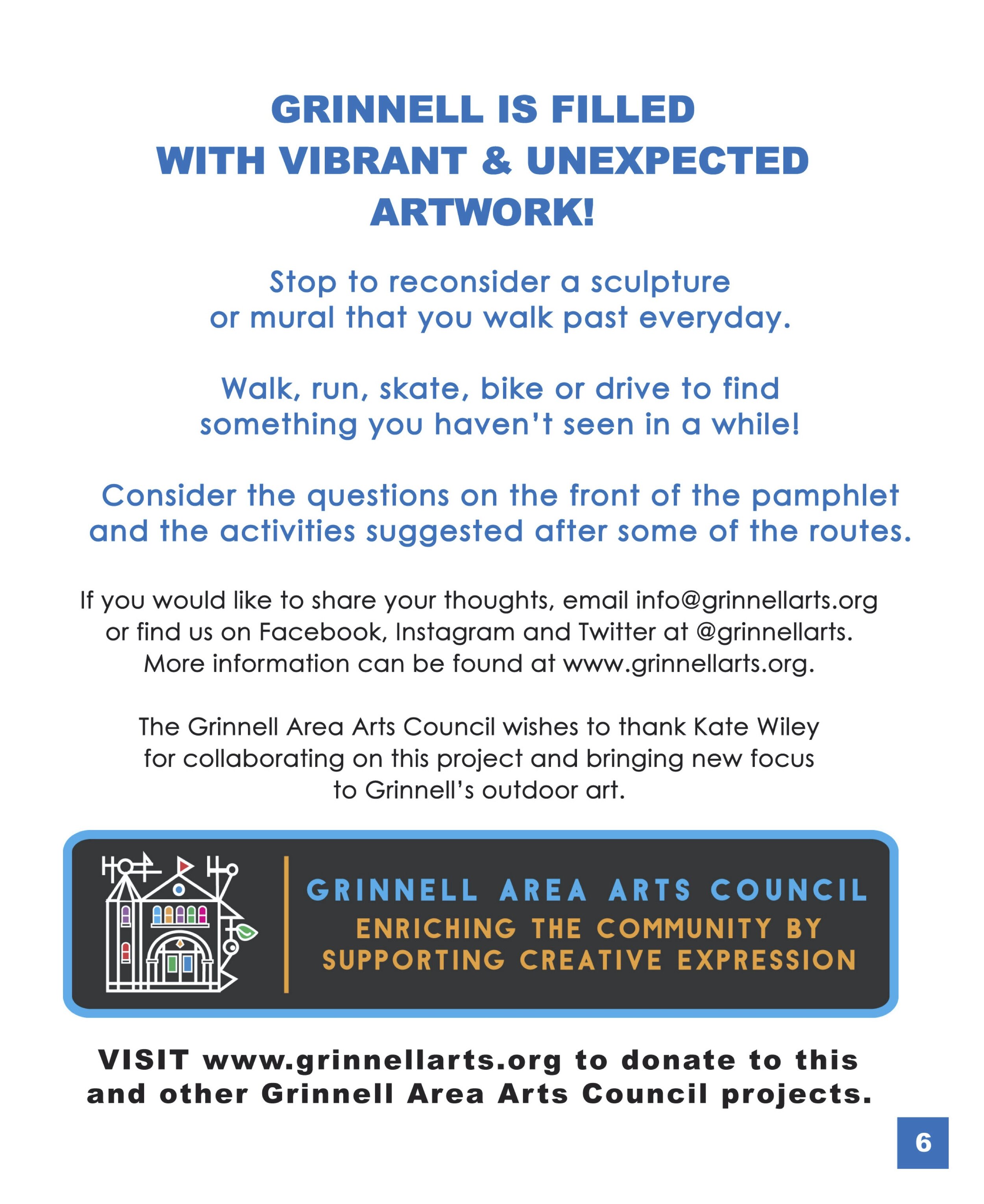 Public Art Tours — Grinnell Area Arts Council